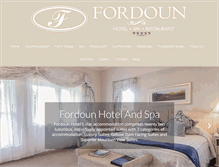 Tablet Screenshot of fordoun.com
